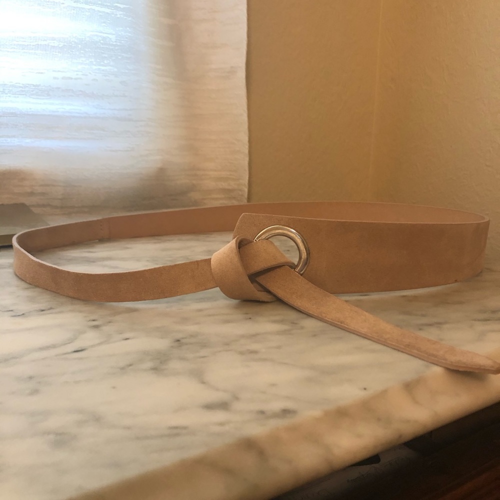 Rag &Bone suede belt